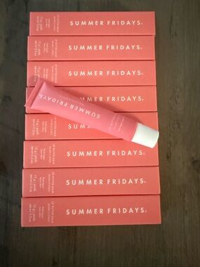 Summer Fridays Lip Balm Tube in Coral